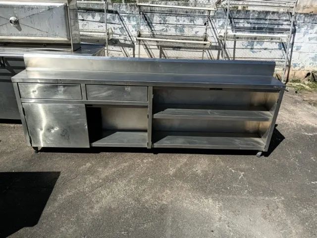 Balcão de Inox 2,40m - Foto 2