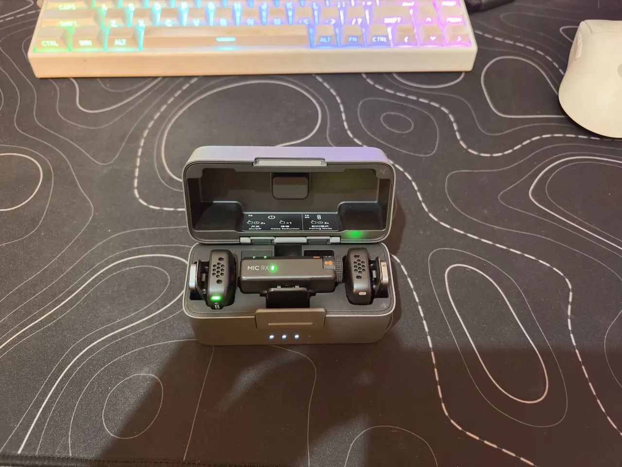 Microfone dji mini completo 