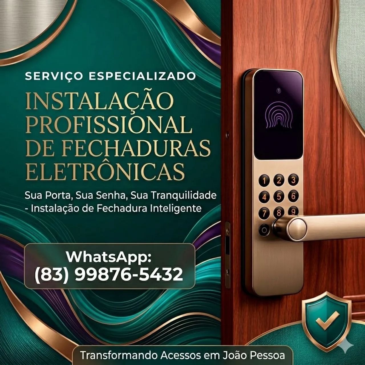 Precisando instalar sua fechadura eletrônica?