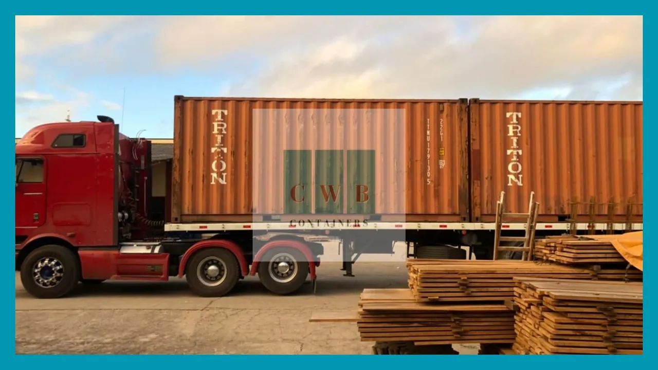 Container Maritimo Dry Usado - Melhor Preço - Pague no Recebimento - Direto do Porto - Foto 3