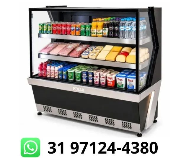 Balcão Refrigerado 1,15M 2 Placas Polar