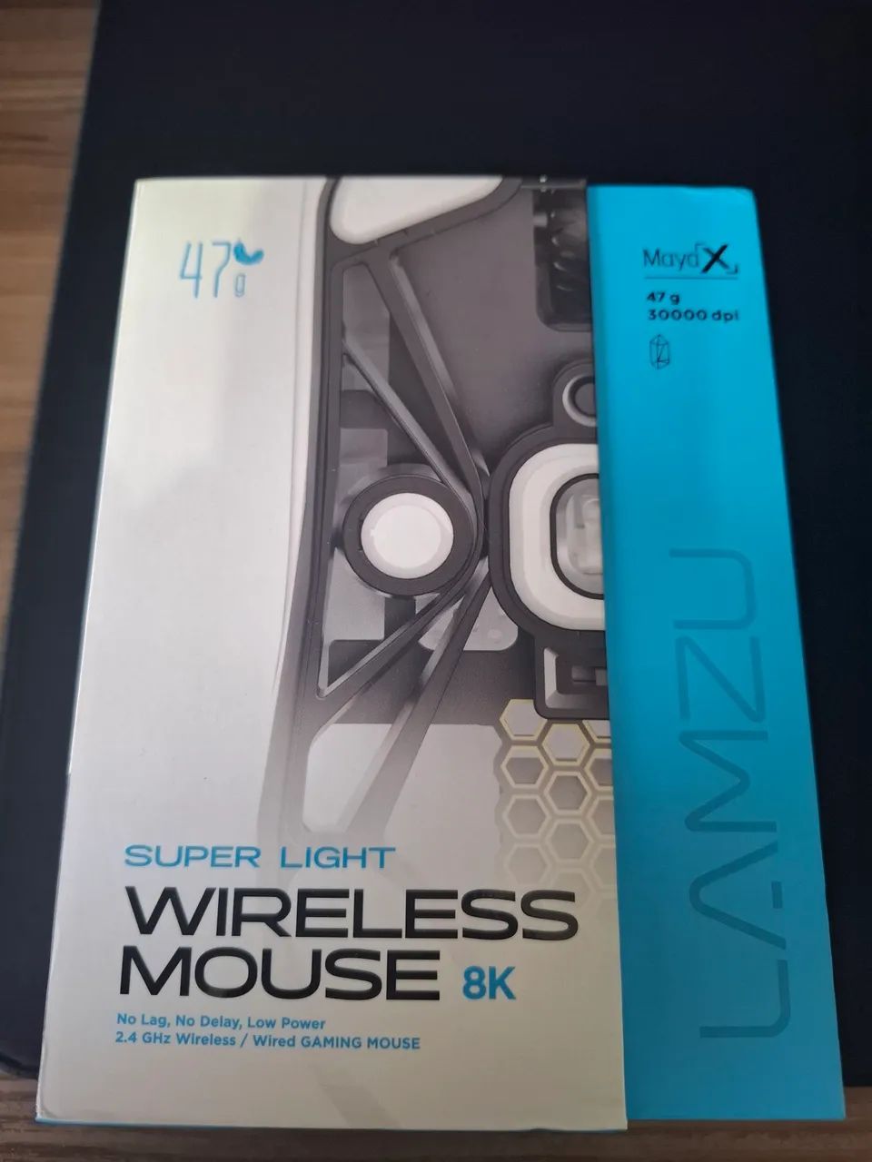Mouse Gamer Lamzu Maya X, 8K, 30000DPI, Wireless, Branco - Foto 5