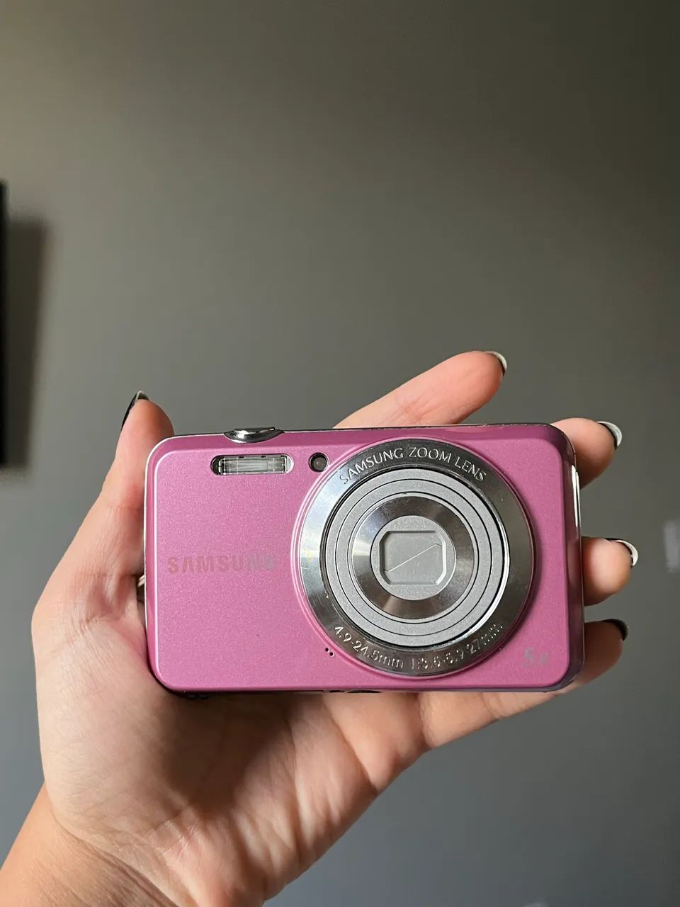 Câmera Digital Samsung ES80 Rosa ?