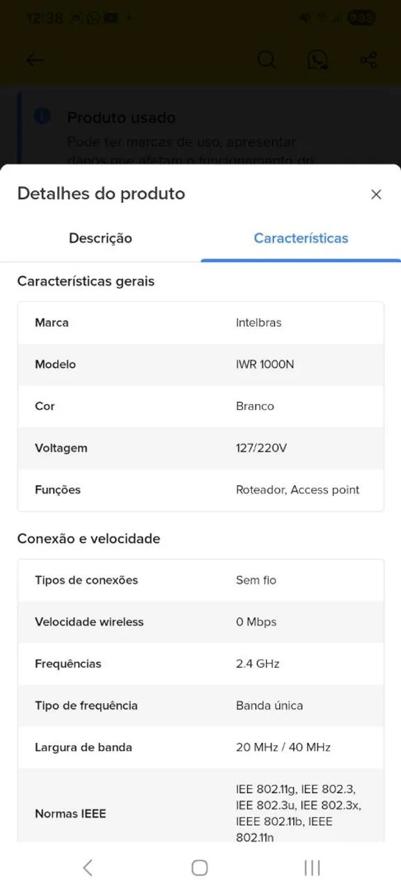 Roteador Intelbras  - Foto 5