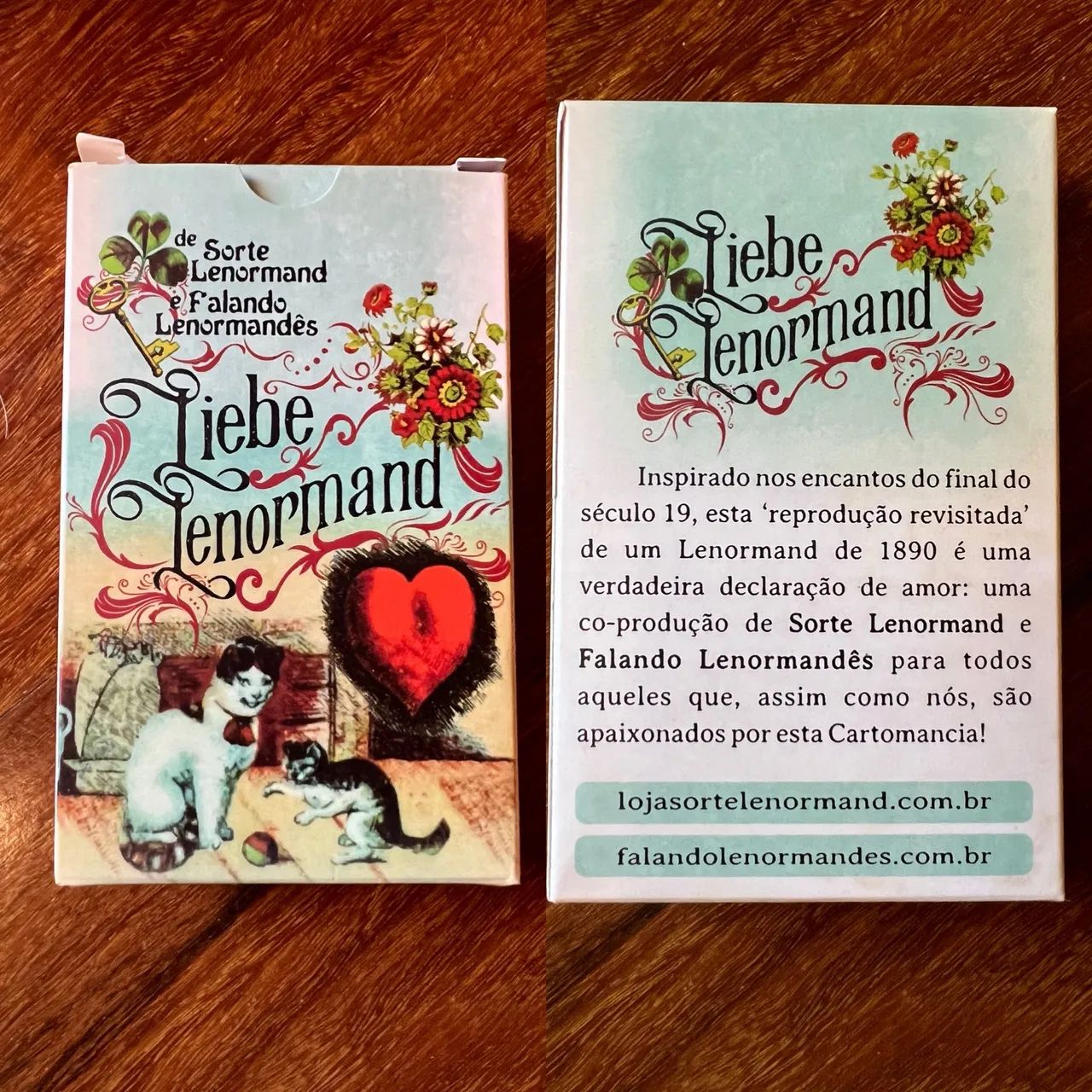 Kit com 2 Baralhos Ciganos - Liebe e Alegria - Sorte Lenormand - Foto 2