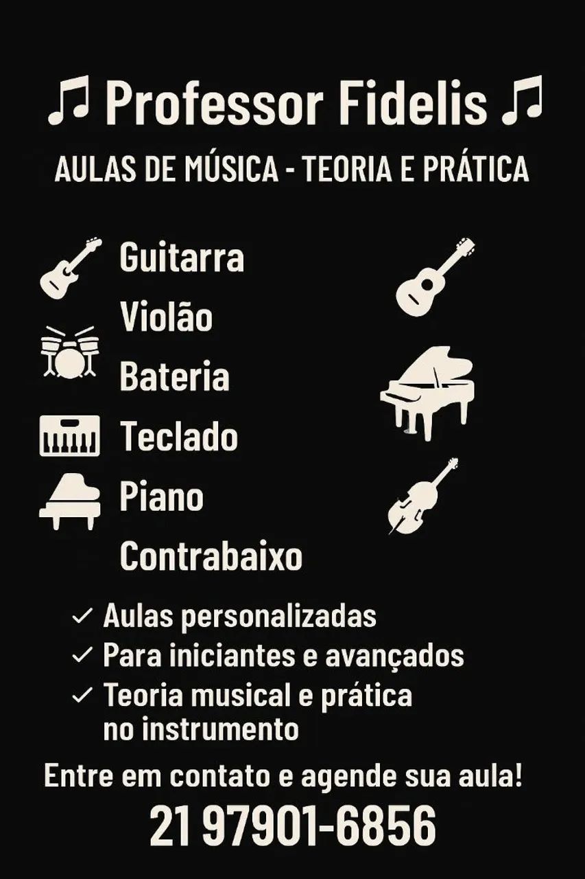 Aulas de música 