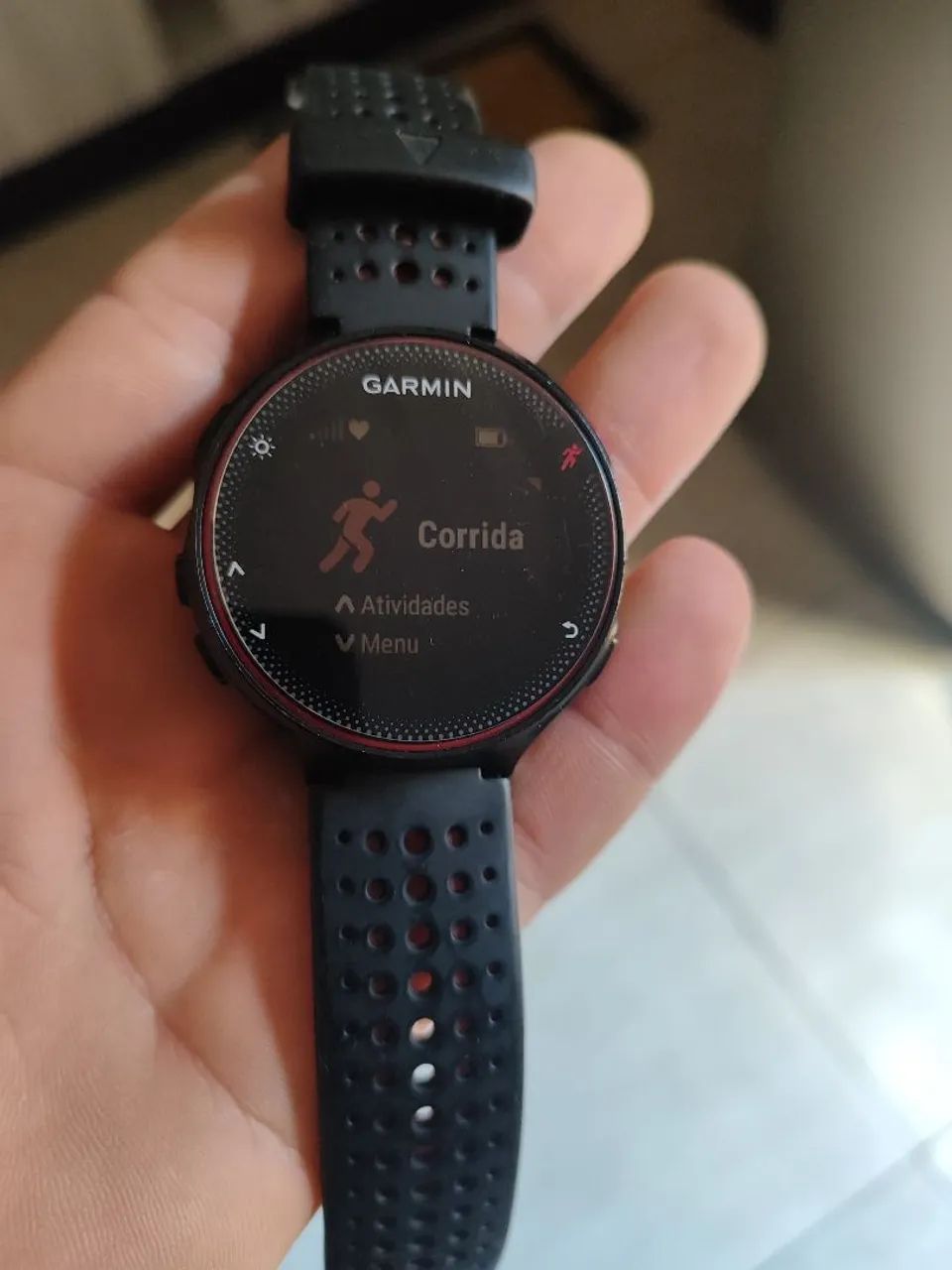 Garmin 235 sem detalhes impecável 