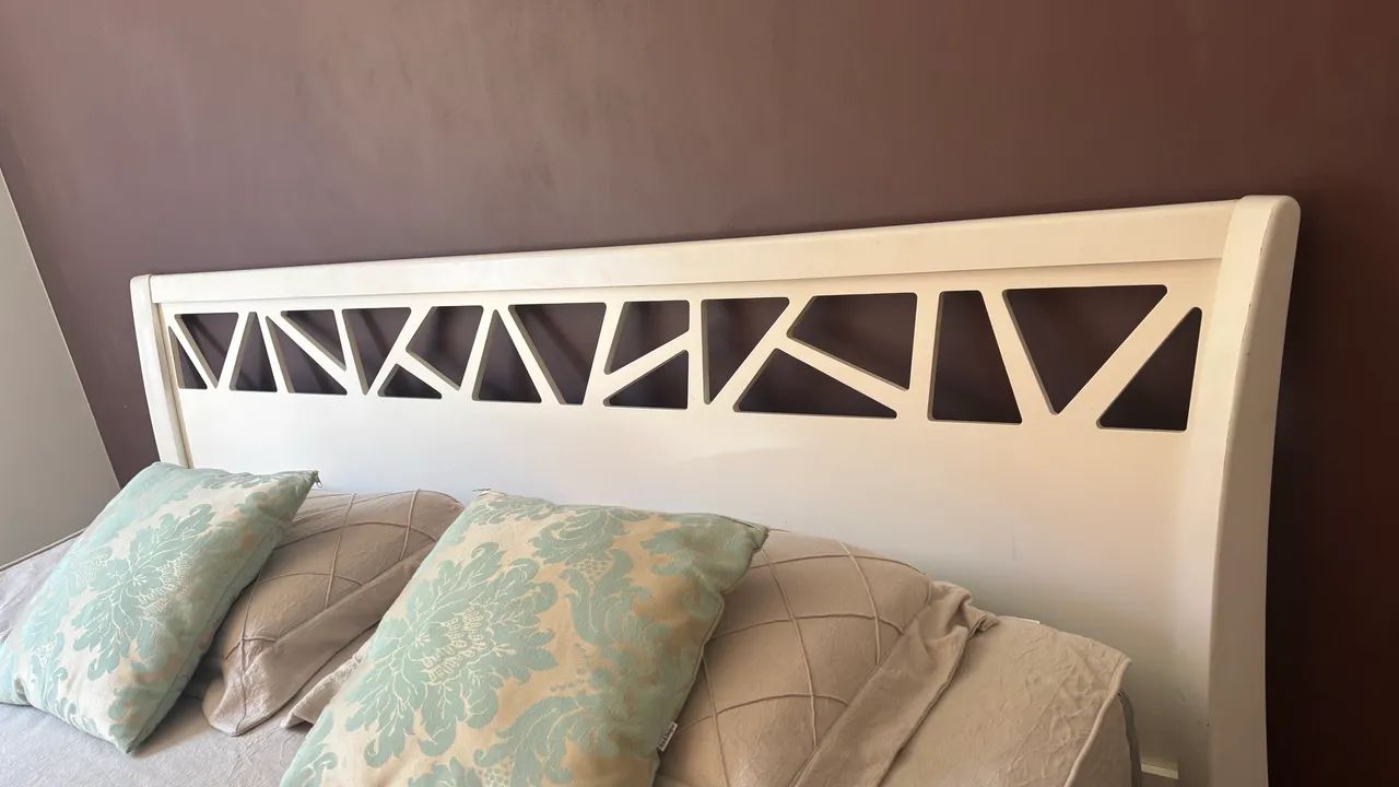 Cabaceira Cama King Size Marca Rudnick - Foto 4