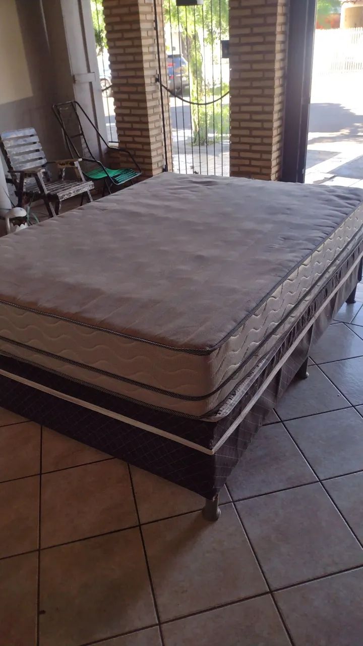 Vende uma cama box casal - Foto 5