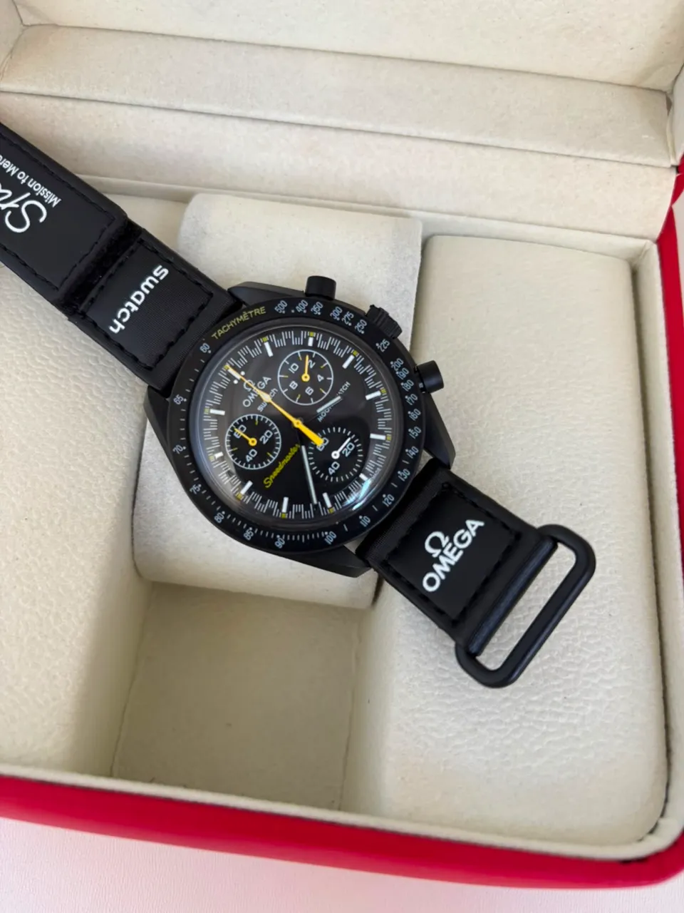 Omega Speedmaster MoonSwatch Mission to Mercury 42mm Premium Top