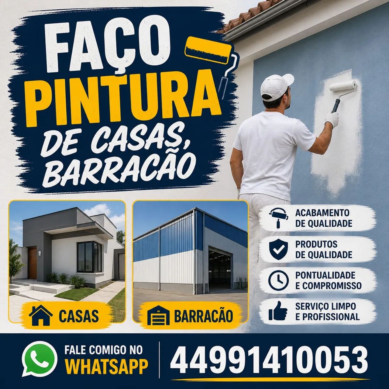 Faço pintura 