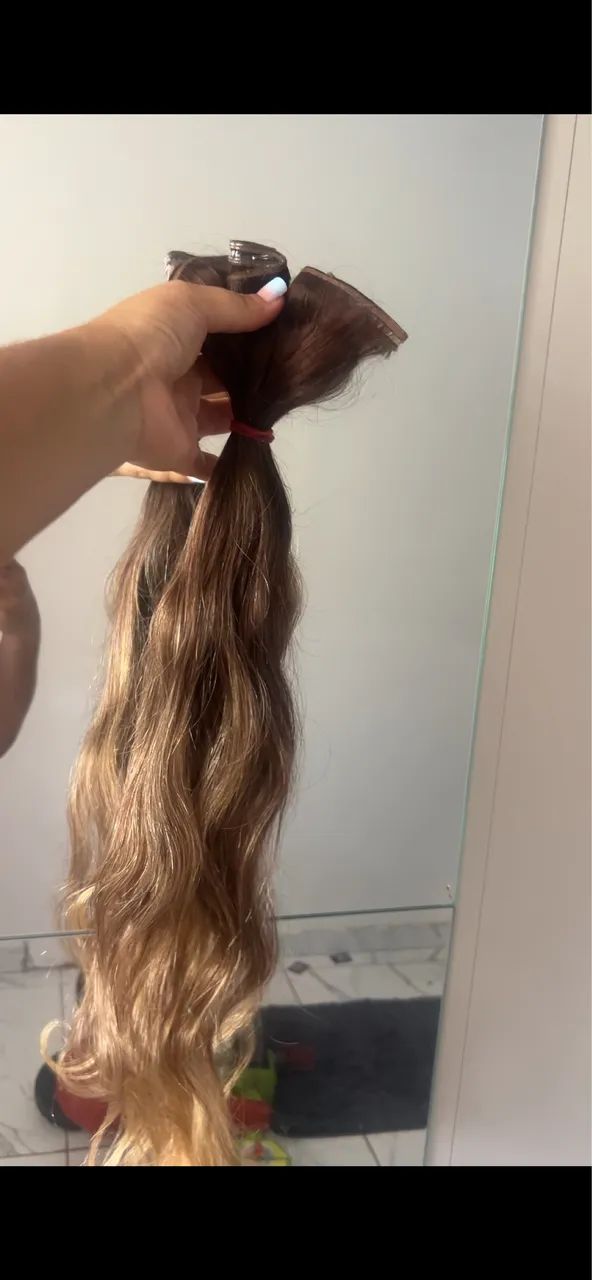 Mega hair humano ombre hair