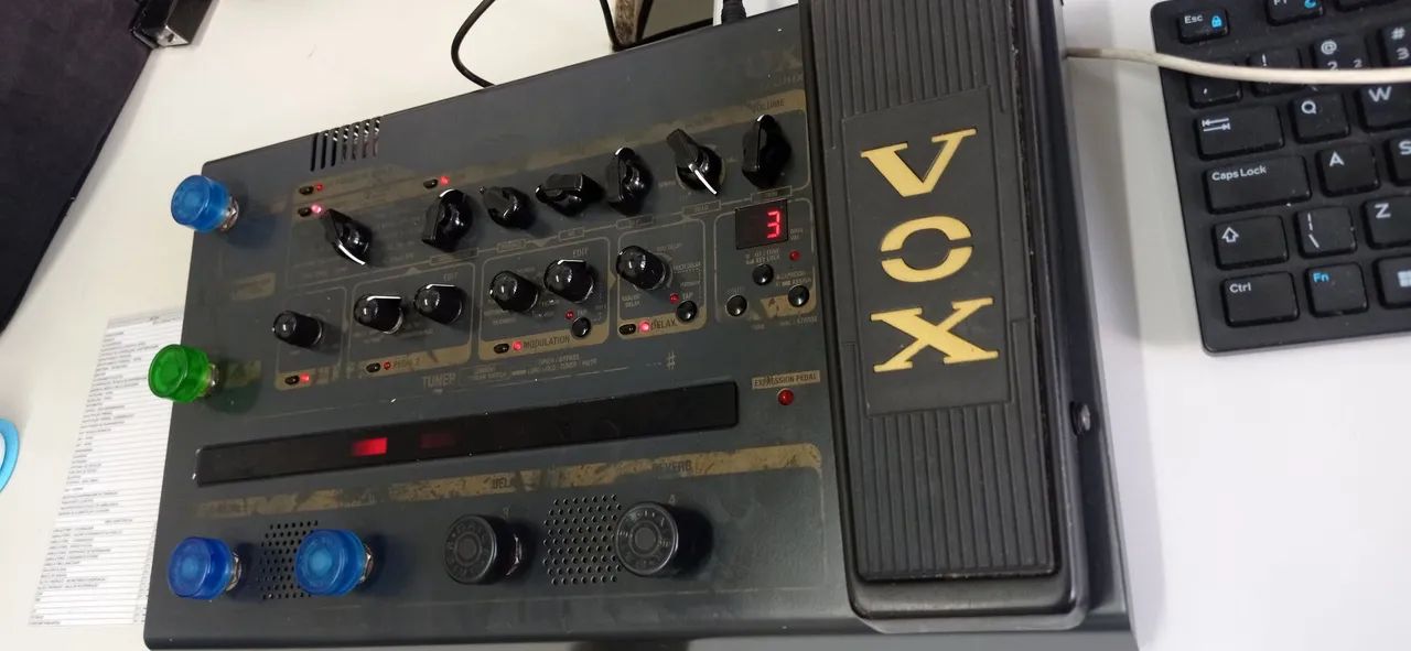 Pedaleira Vox Tonelab Ex, valvulada