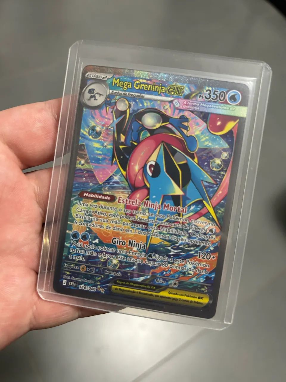 Mega Greninja SAR PERFEITA - Foto 2