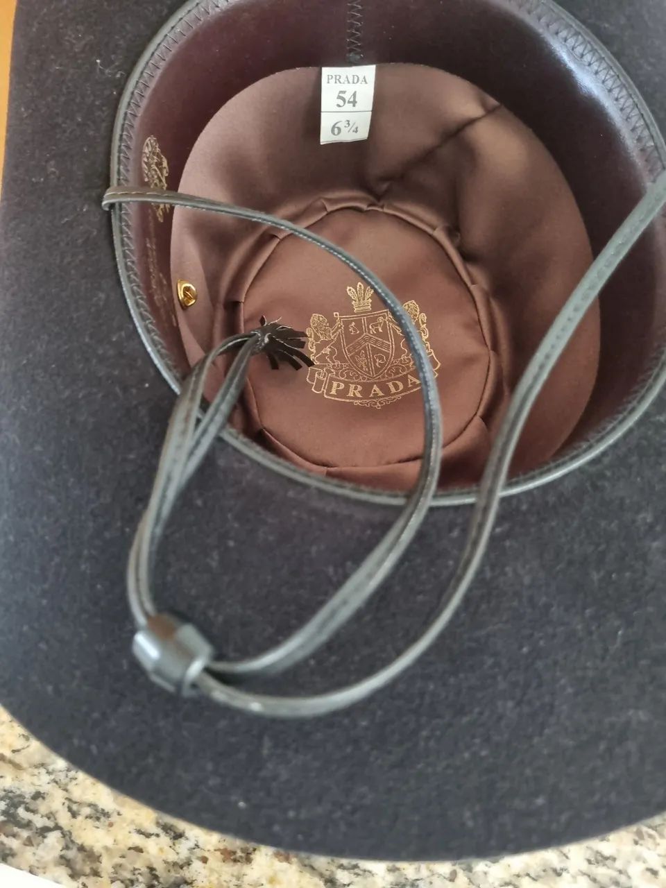 Chapéu Prada vintage feminino - Foto 3