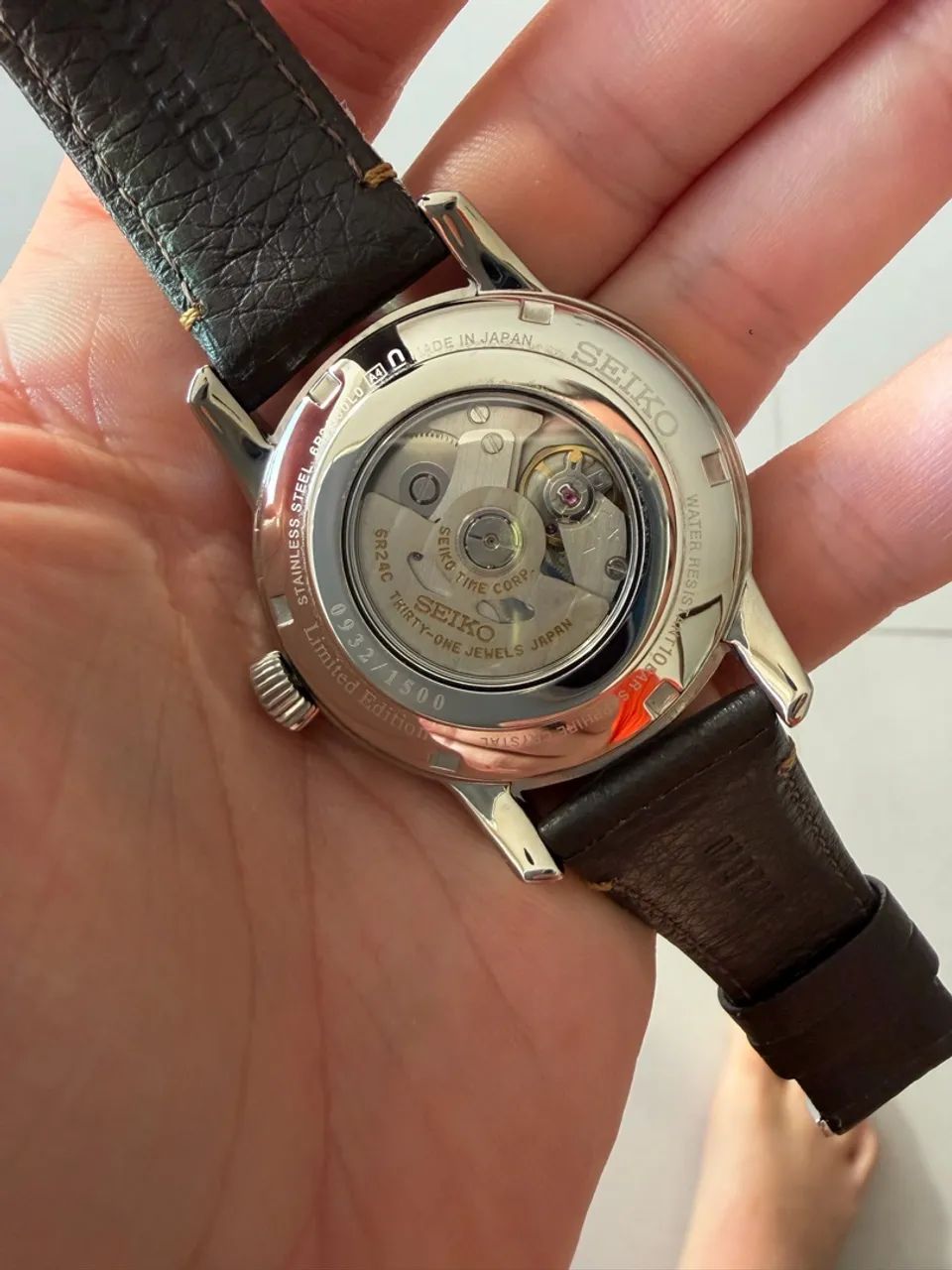 Seiko Craftsmanship Urushi Vermelho - Foto 5