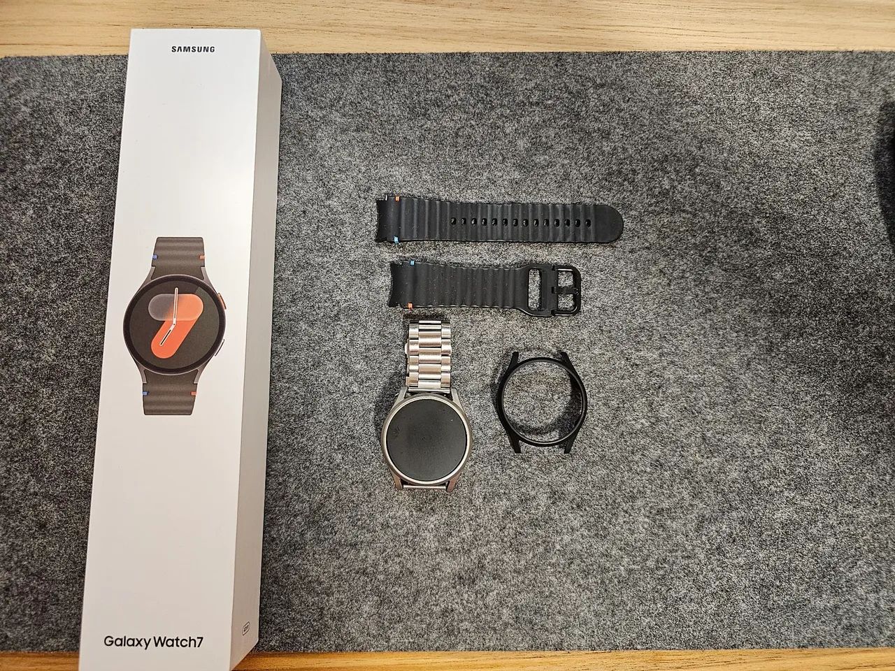 Galaxy Watch 7 44mm Bluetooth + acessórios  - Foto 2