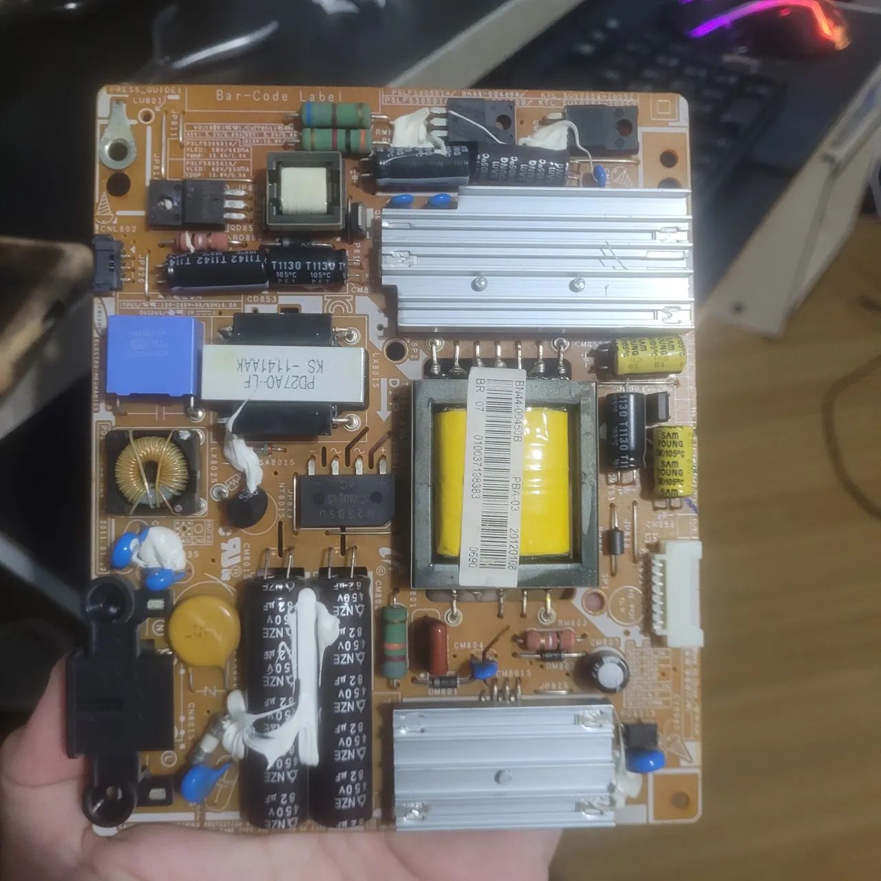 Placas televisão Samsung T24A550 - Foto 2