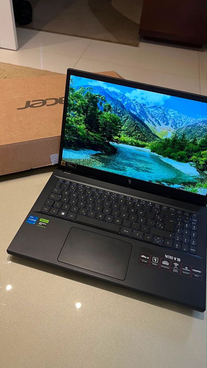 Notebook Nitro - RTX 4050 - 24GB de ram