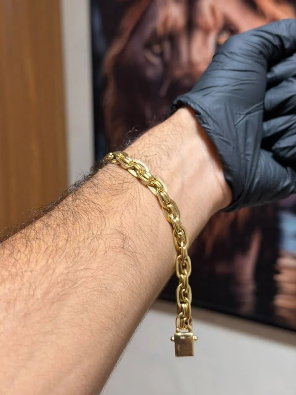 PULSEIRA EM OURO IMPERADOR 18K