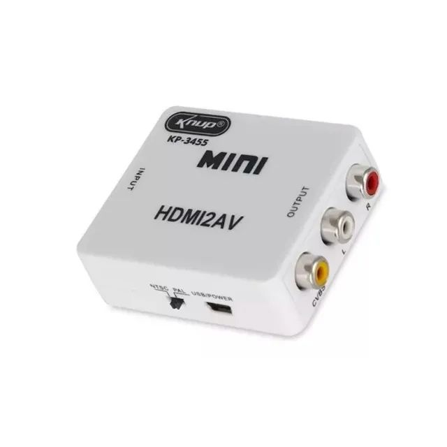 Conversor Hdmi para AV Rca Knup - Foto 4