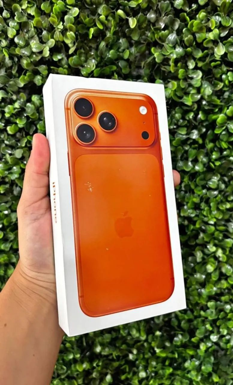 iPhone 17 Pro Max 256GB Laranja Cósmico Lacrado 1 Ano de Garantia