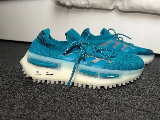 tênis adidas NMD S1 Active Teal - Foto 5