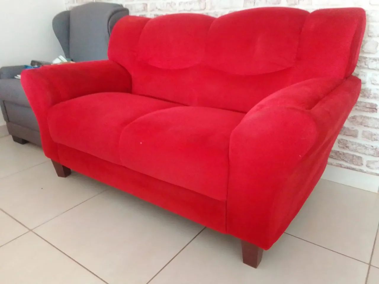 Sofá vermelho  - Foto 2
