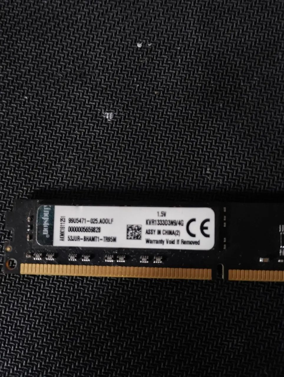 Memória ram ddr3 4gb