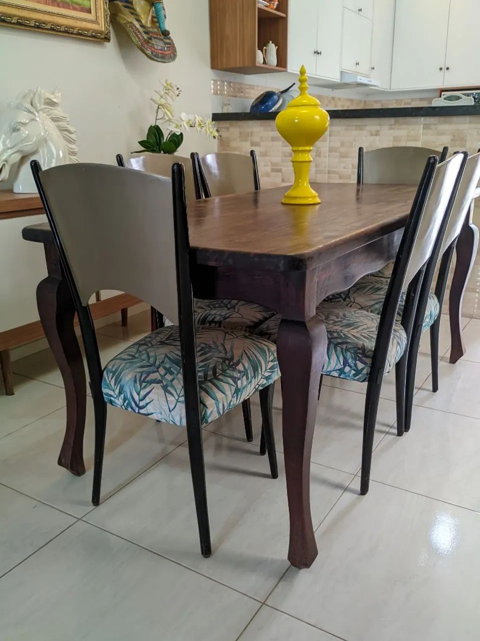 CONJUNTO DE 6 CADEIRAS RETRÔ - Foto 3