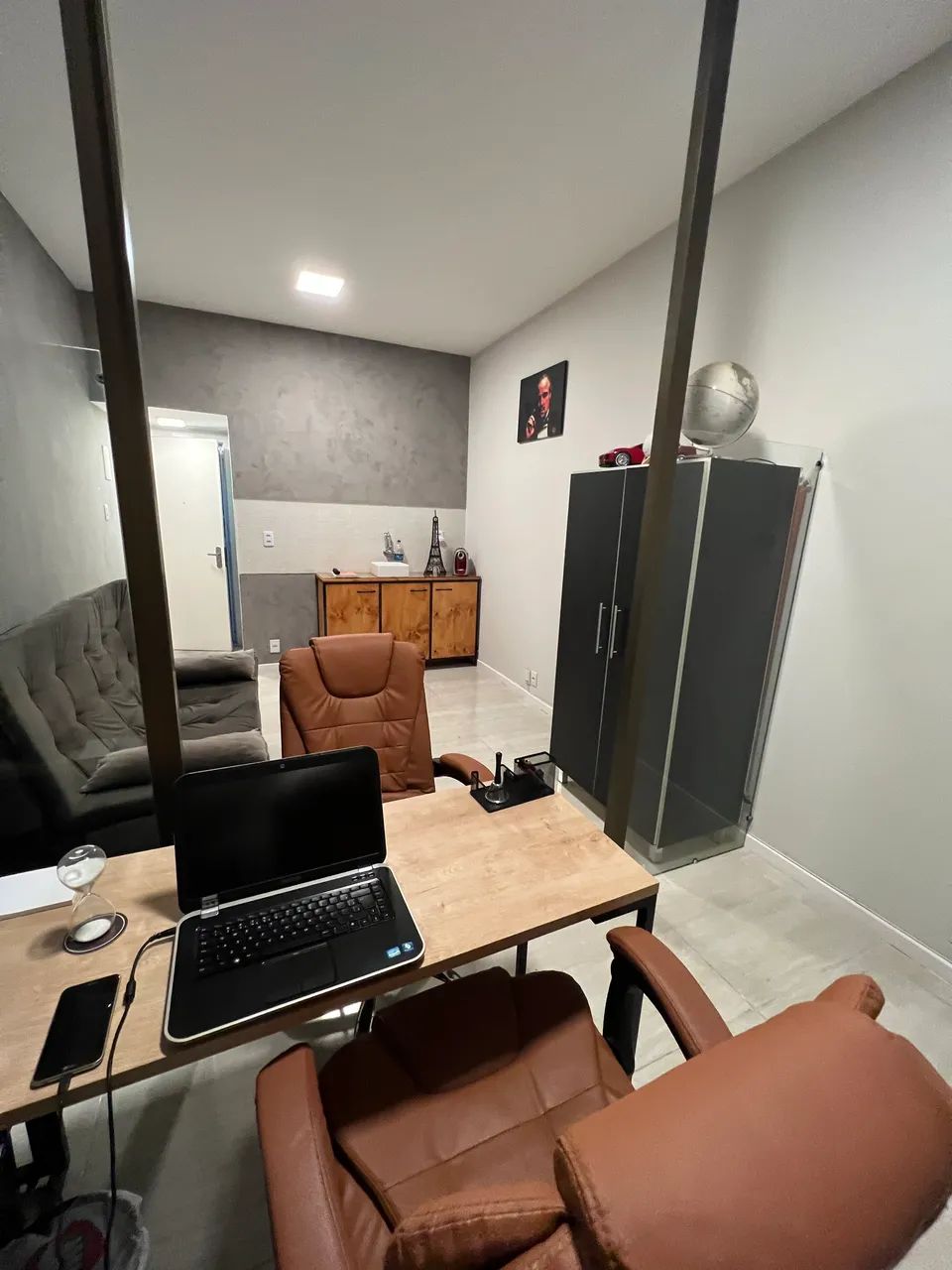 Sala comercial (escritório) 22m2 montada e decorada  - Foto 3