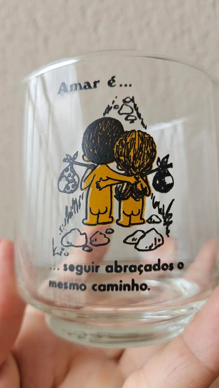 4 copos vintage da coleção amar é. .. - Foto 5