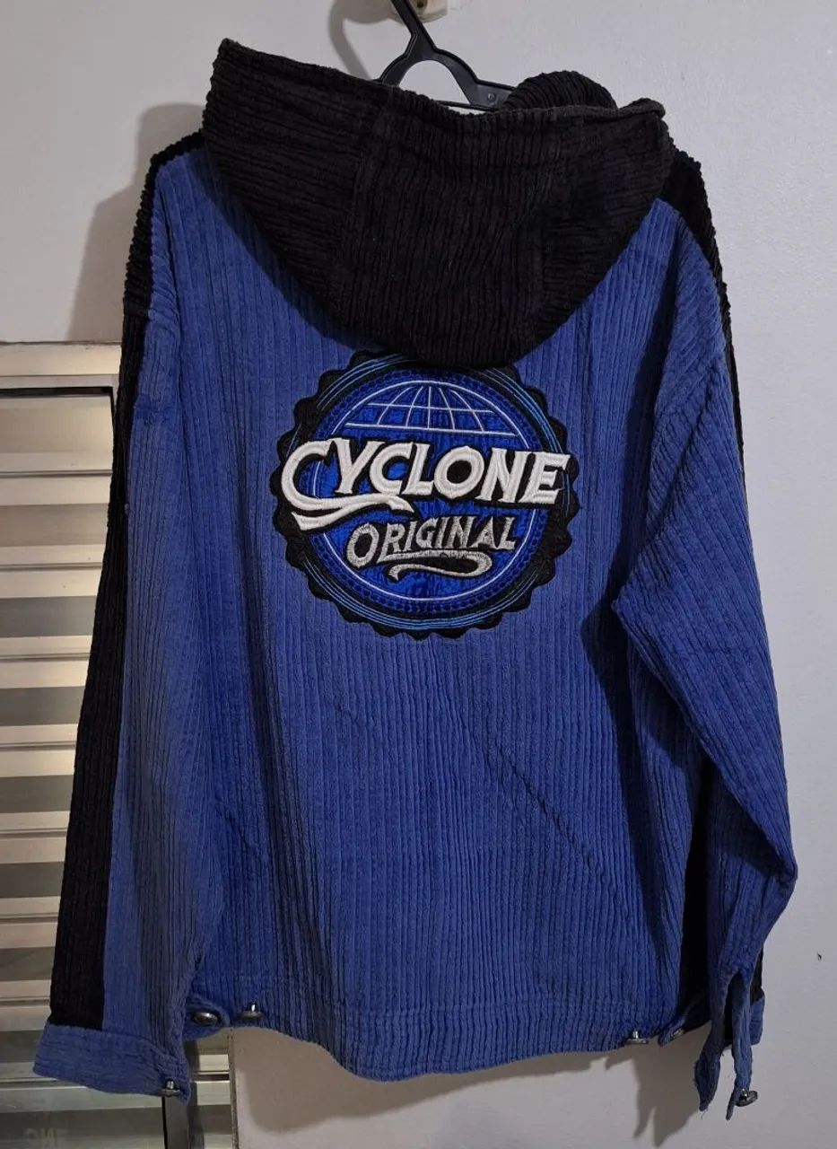 CONJUNTO CYCLONE PLANET AZUL BLUSA E BERMUDA - JAQUETA KIT - Foto 2