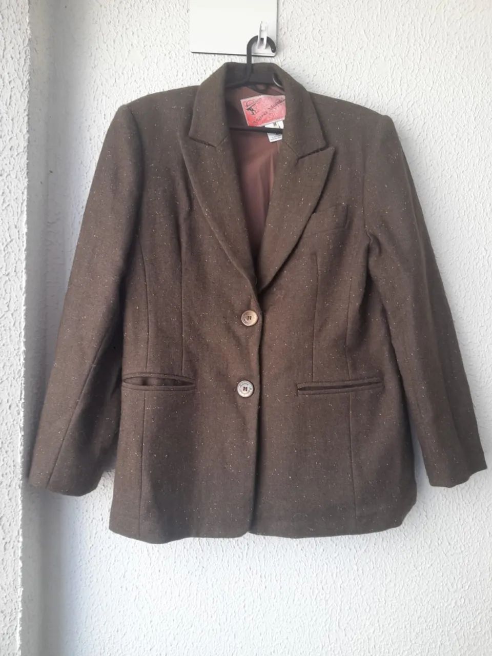 Blazer, conjunto chique lã, colete  - Foto 2
