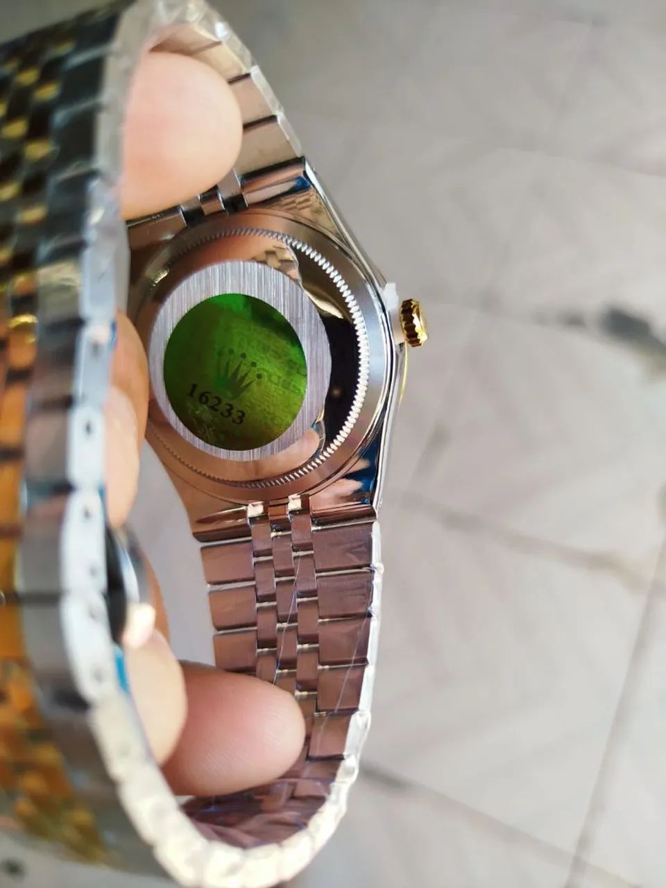 Rolex Masculino Datejust Aprova d'água  - Foto 3