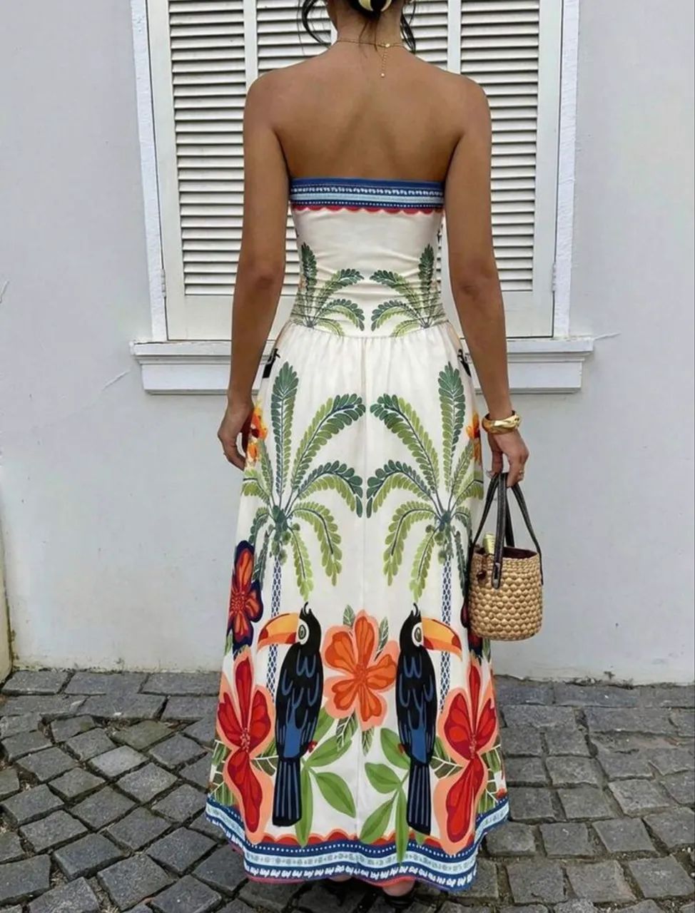 Vestido Longo Estampado  - Foto 2