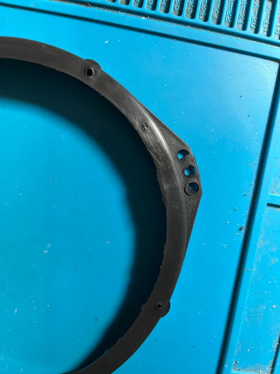Aro Adaptador para alto falantes 6 polegadas, Gol, Corsa, celta, porta Dianteira - Foto 2