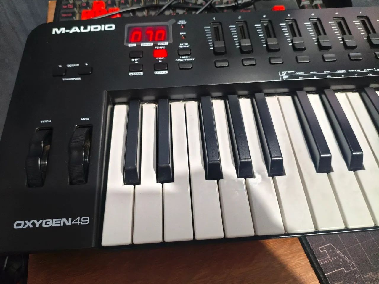 Teclado Controlador M-Audio oxygen49