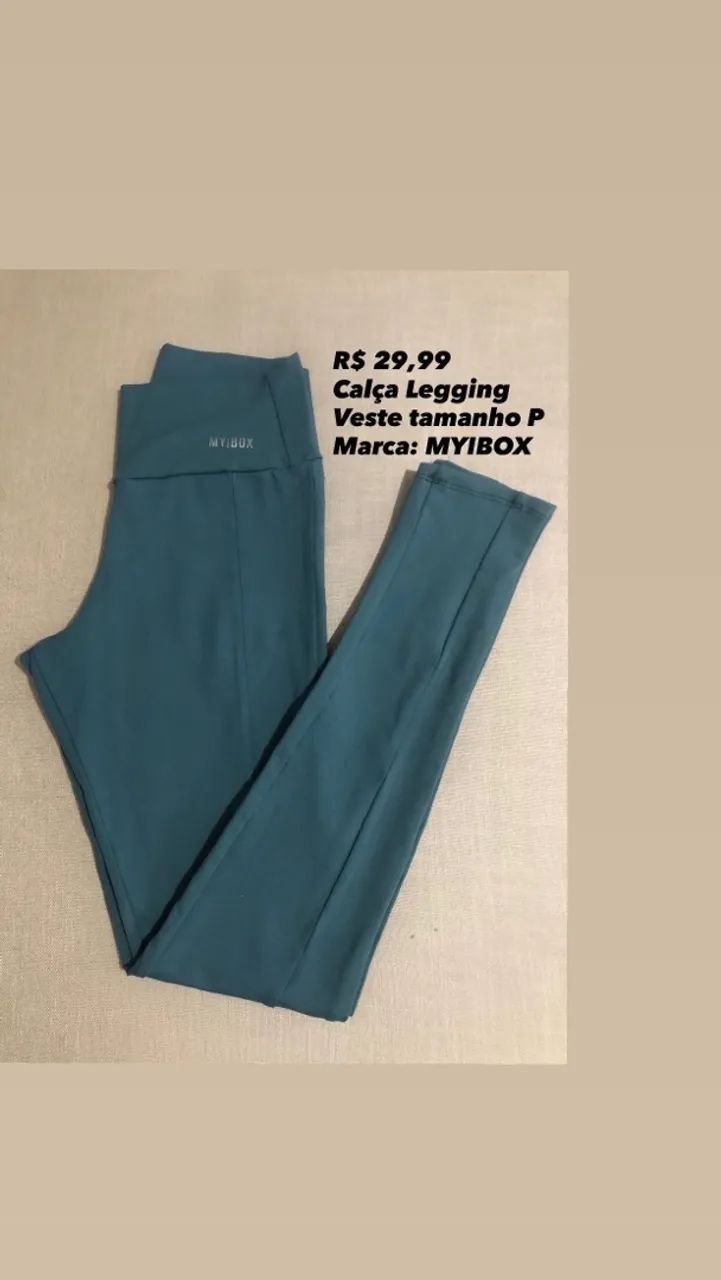 Calça legging tamanho P - Foto 2