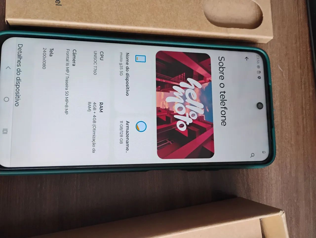 Moto G35 novinho - Foto 4