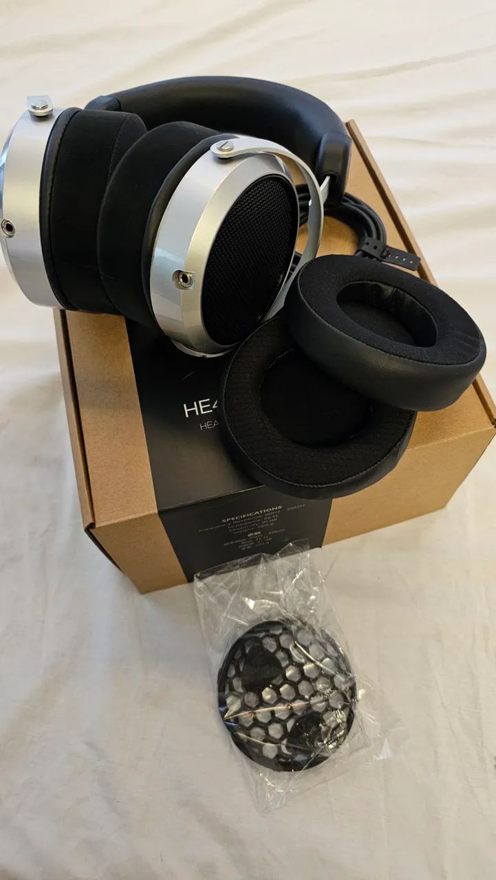 Hifiman HE400SE + Kit Mod Grave + 2 Ear Pads ICE - Planar Magnético Hi-Fi NOVO - Foto 4
