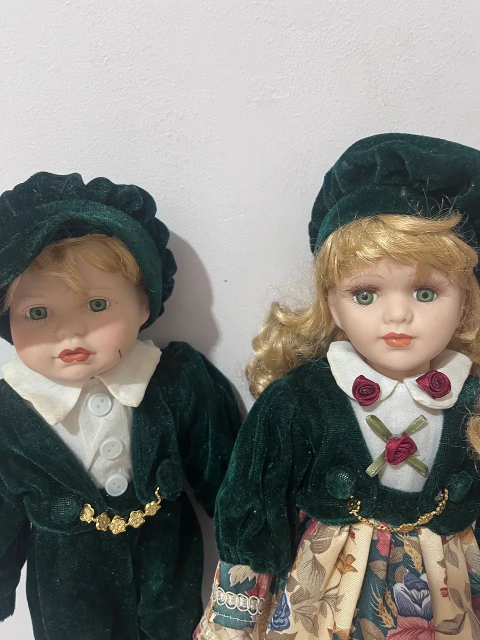 Casal bonecos de porcelana  - Foto 2