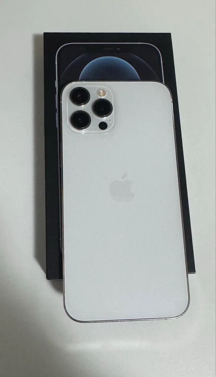 iPhone 12 Pro Max 128GB Branco Original + Caixa