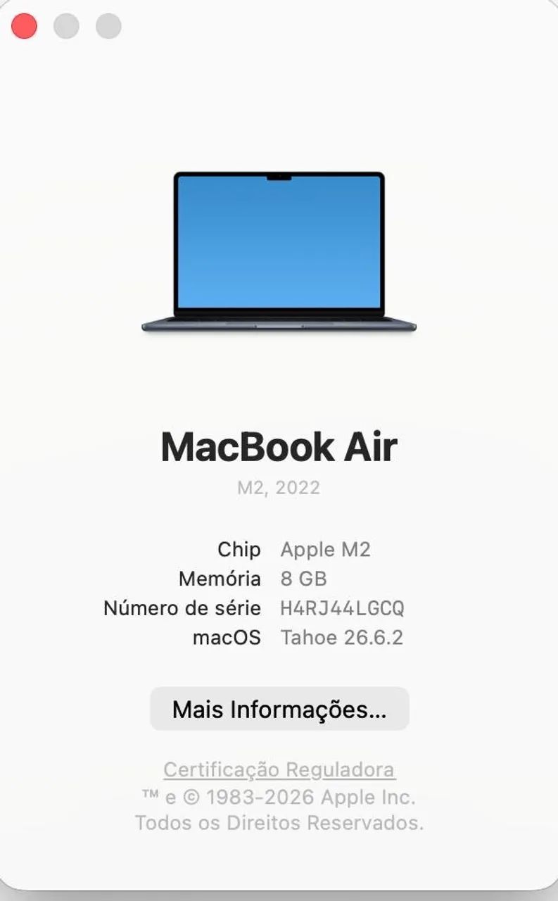 MacBook Air M2 8gb-256SSD - Foto 5