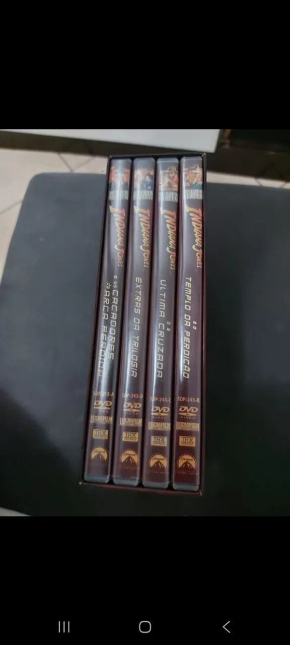 Box DVD Indiana Jones - Coleção Completa Original + Disco de Extras - Foto 4
