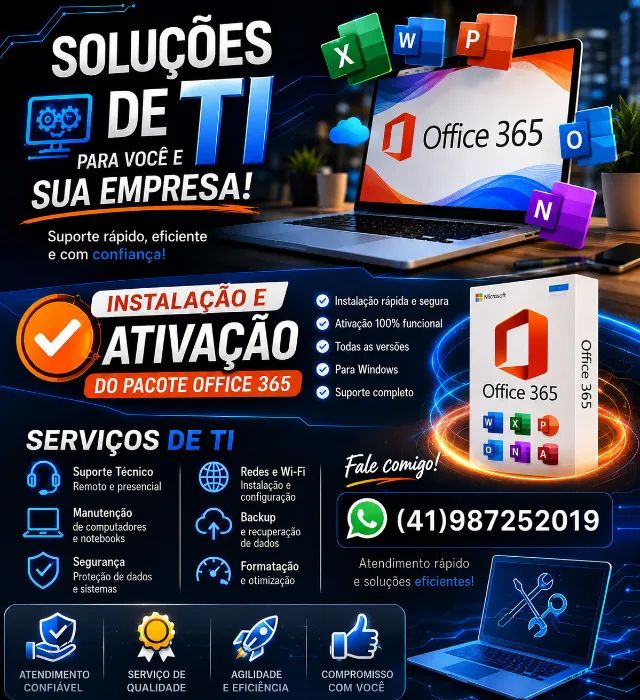 SUPORTE TÉCNICO EM INFORMÁTICA