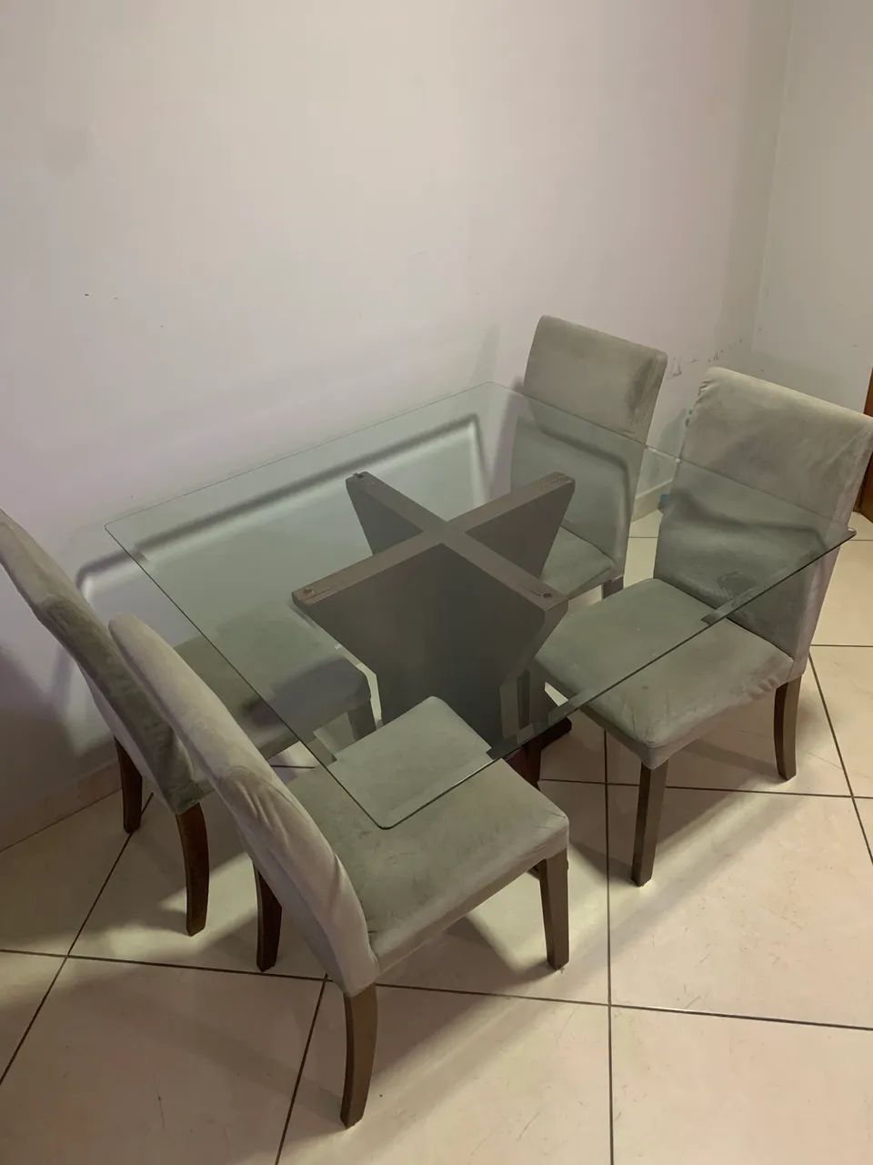 Jogo de Jantar com 4 Cadeiras - Foto 3