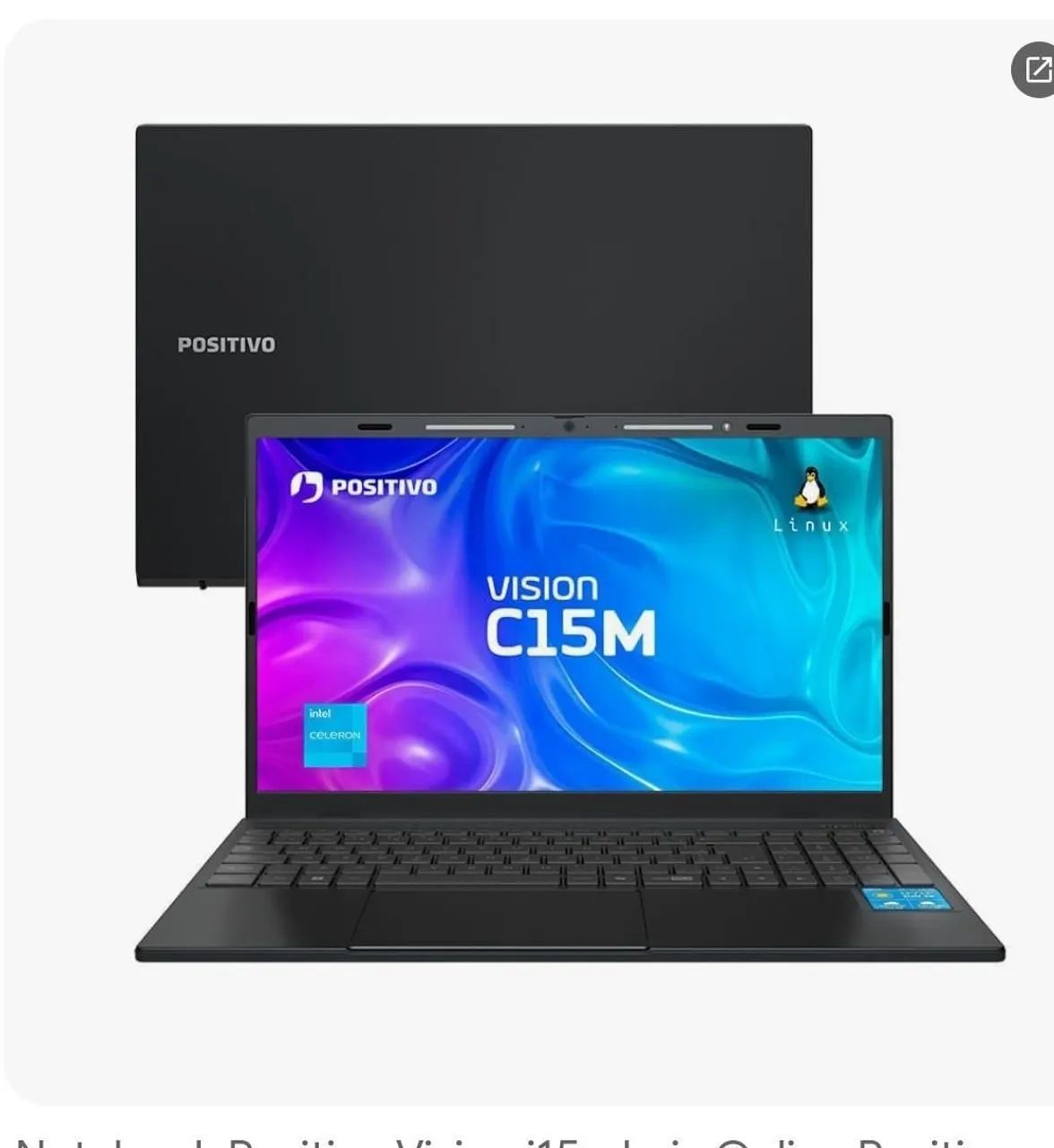 Notebook, positivo  vision C15m
