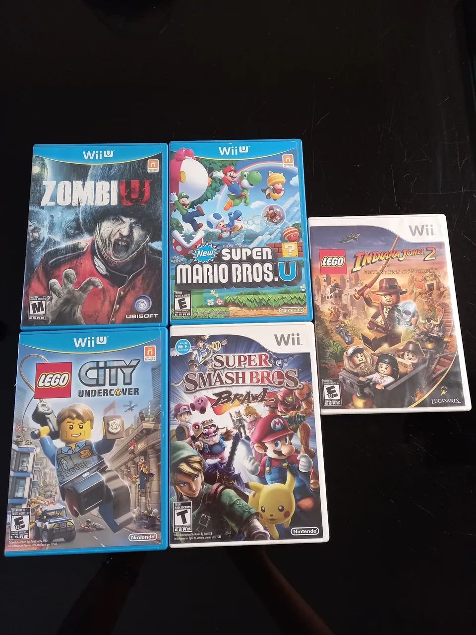 5 jogos Nintendo Wii