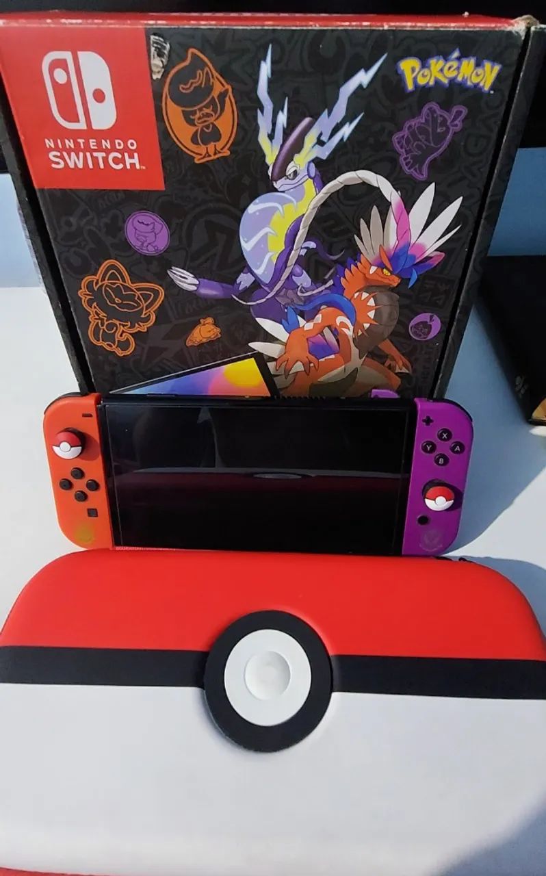 Nintendo Switch Oled 64gb Edição Pokémon  - Foto 3